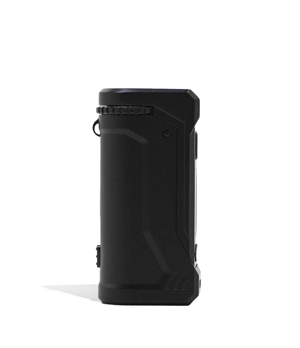 Black right side view Yocan UNI PRO 2 Adjustable 510 Thread Battery on white studio background