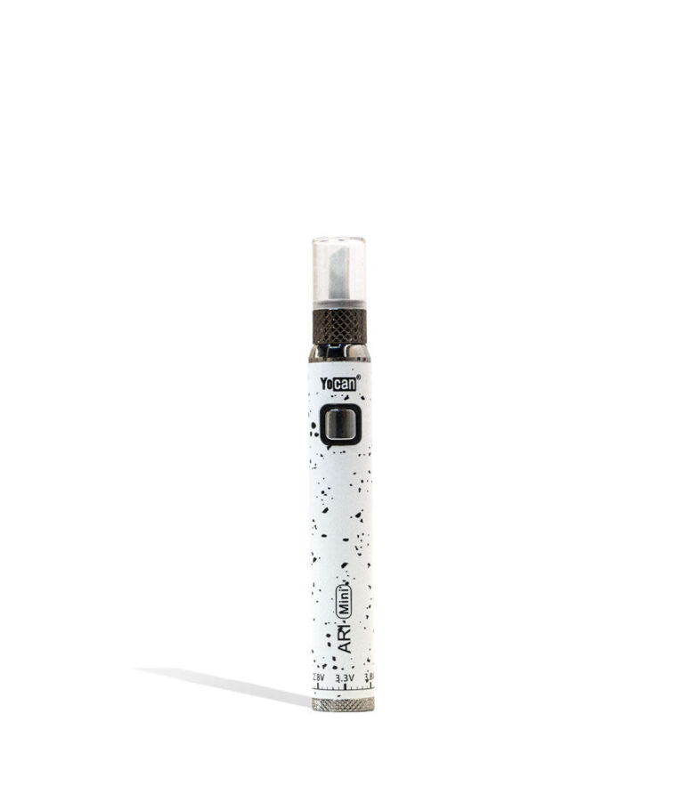 White Black Spatter Wulf Mods Ari Knife Kit 9pk on white background