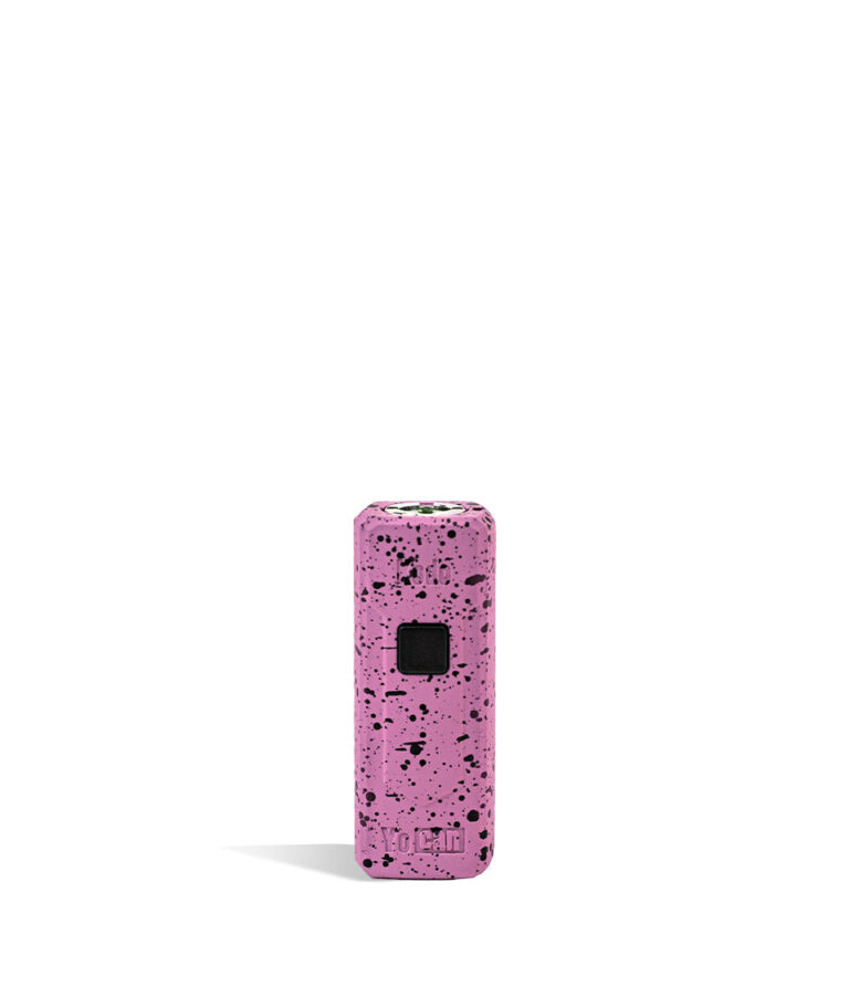 Pink Black Spatter Wulf Mods Kodo 510 Thread Battery 9pk on white background