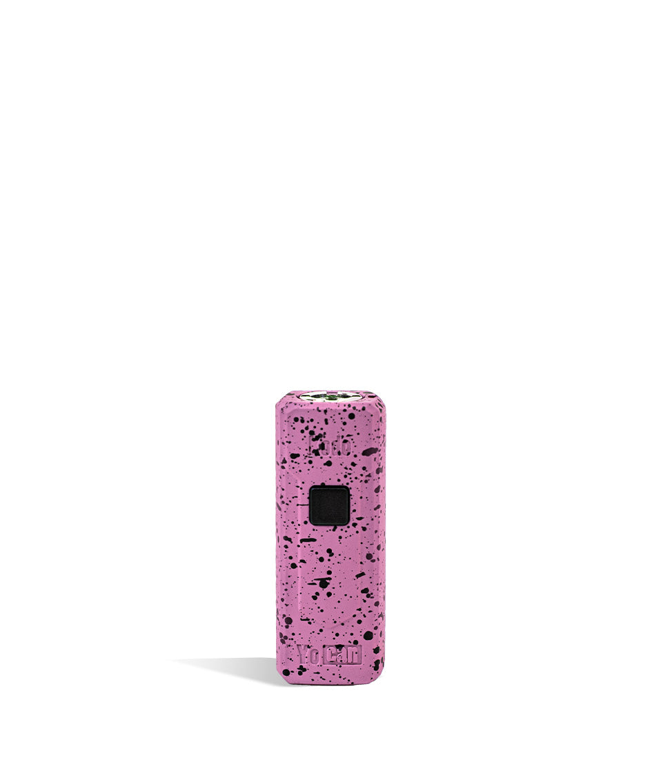 Pink Black Spatter Wulf Mods Kodo 510 Thread Battery 9pk on white background
