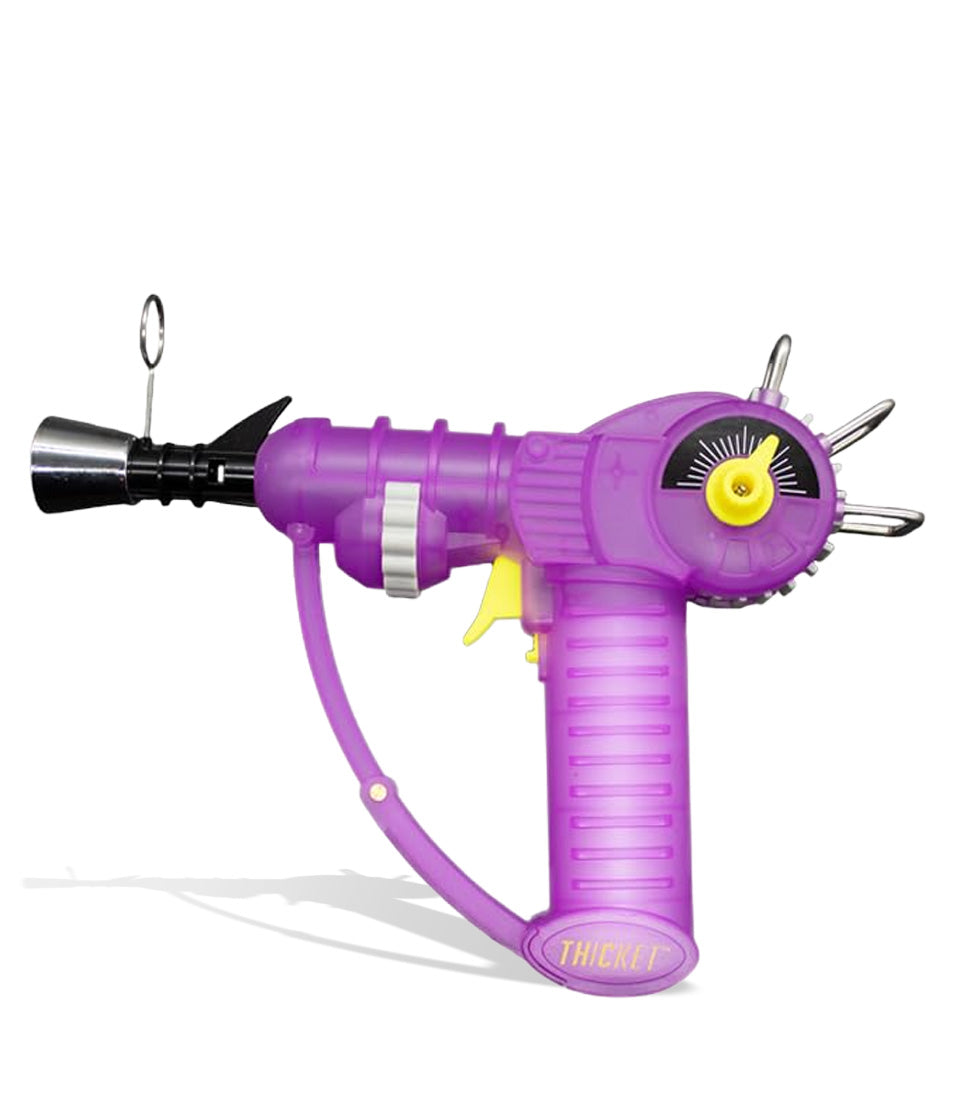Thicket Spaceout Ray Gun butane torch in glow lavender, front view