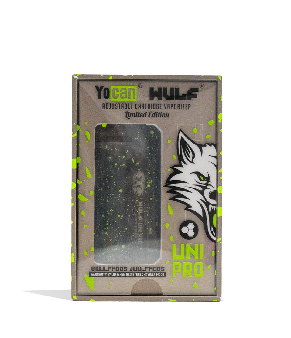 Granite Wulf Mods X-Ray Series Uni Pro 510 Thread Battery Packaging Front View on White Background