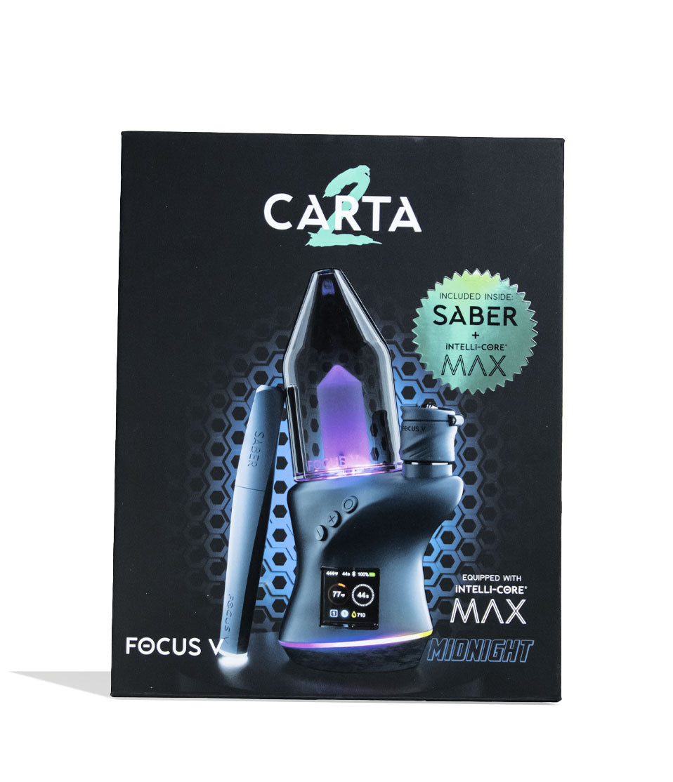 Focus V Carta 2 and Saber hot knife deluxe kit retail box in midnight blue