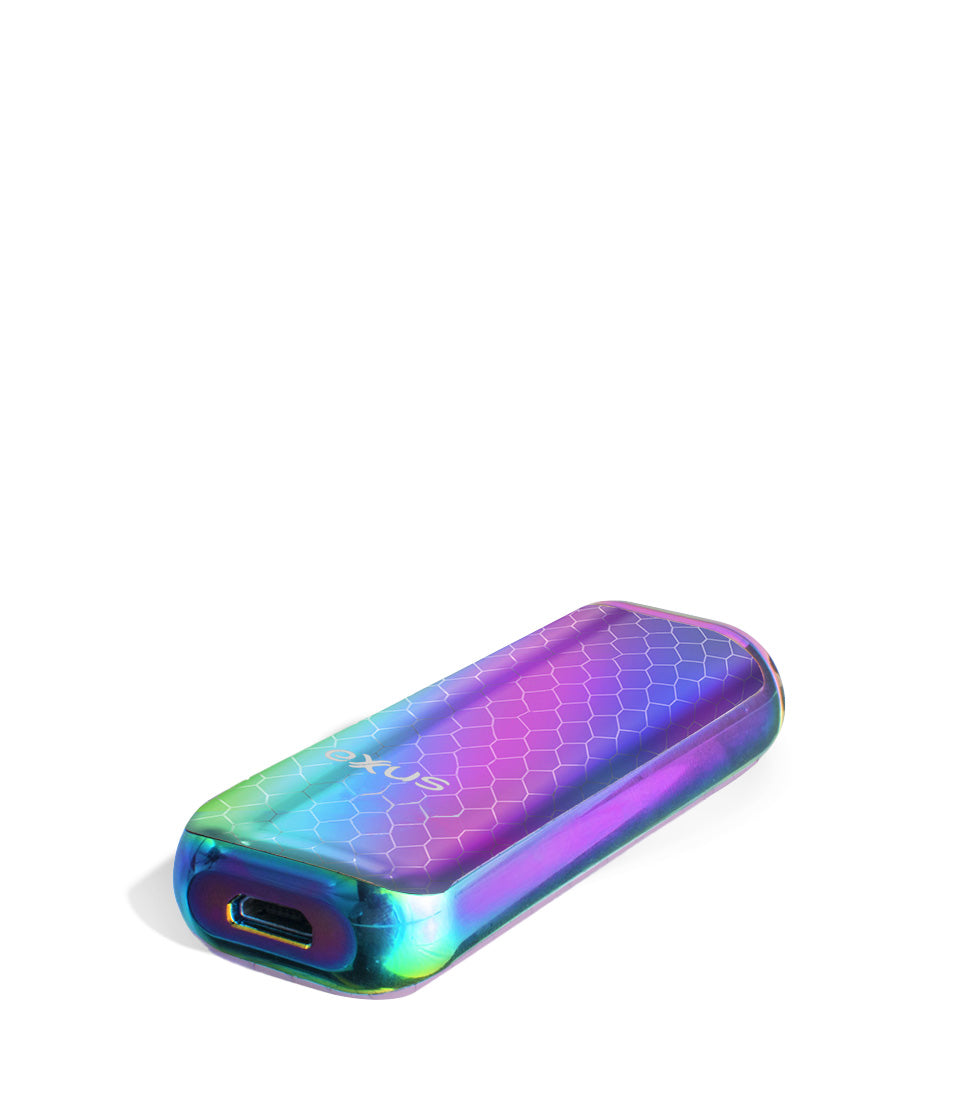 Full Color Cobra bottom view Exxus Vape MiNovo 510 Thread Battery on white studio background