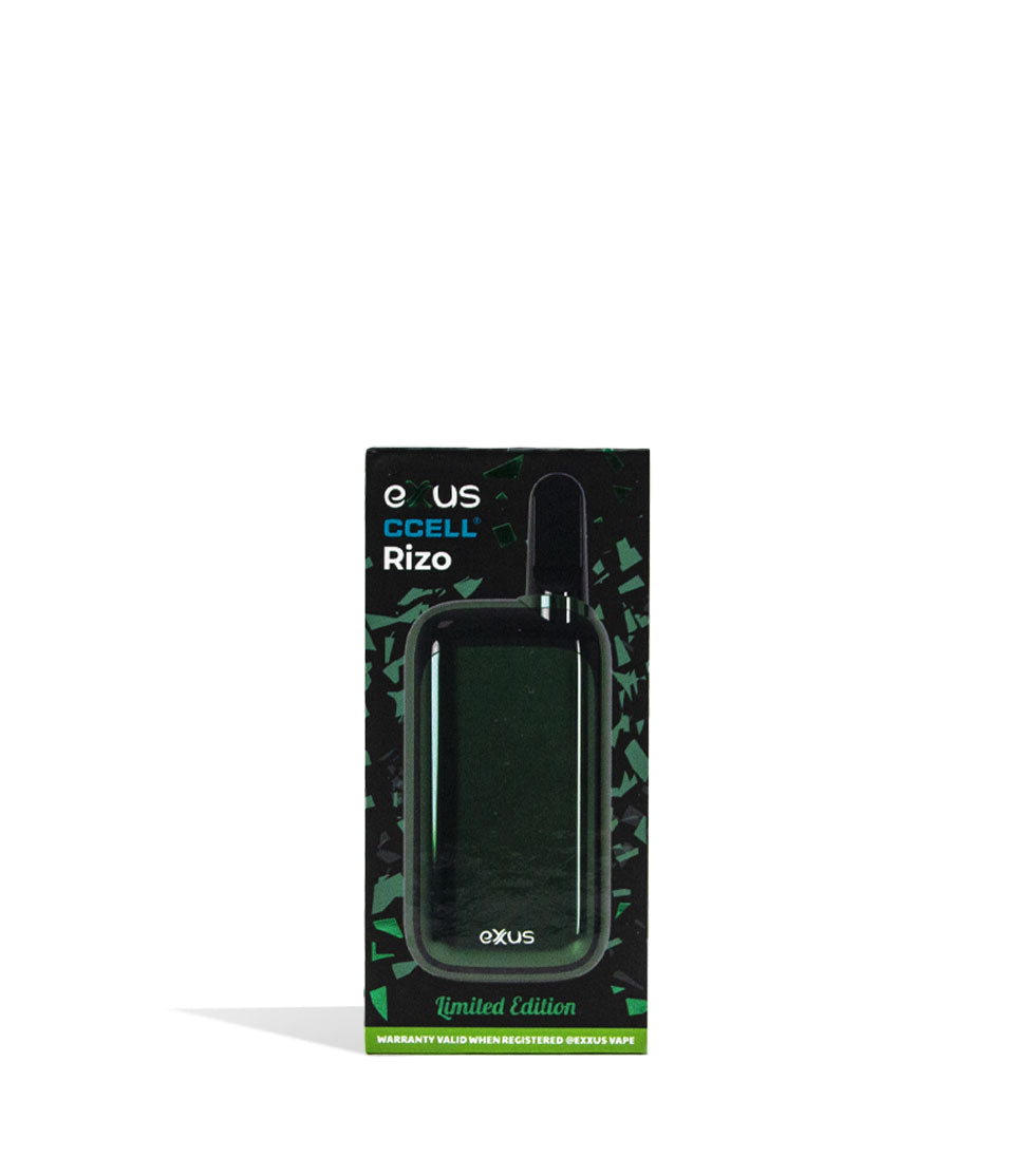 Crypto packaging Exxus Vape Rizo 510 Thread Battery on White Background