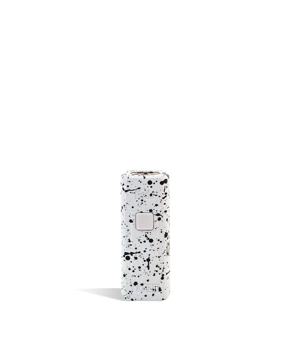 White black Spatter Wulf Mods Kodo 510 Thread Battery 9pk on white background