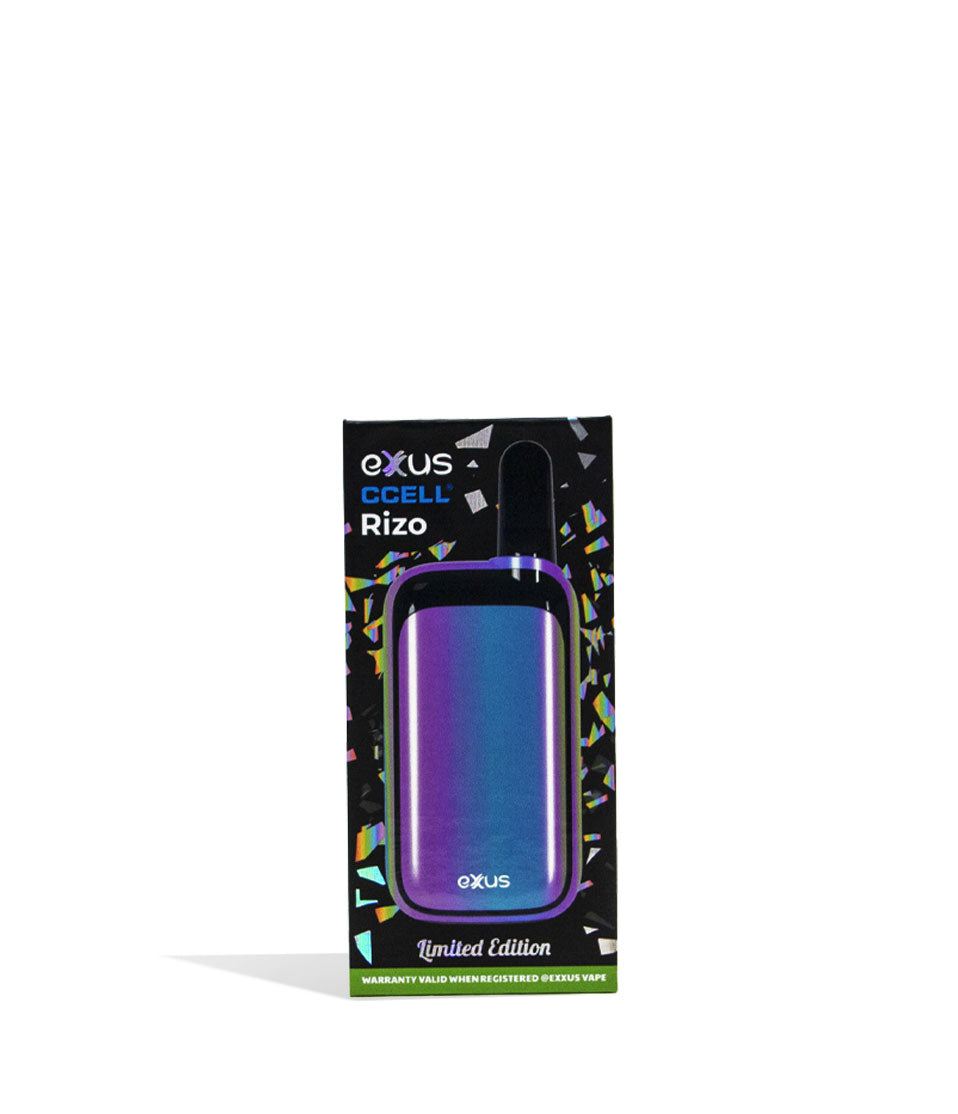Full Color packaging Exxus Vape Rizo 510 Thread Battery on White Background
