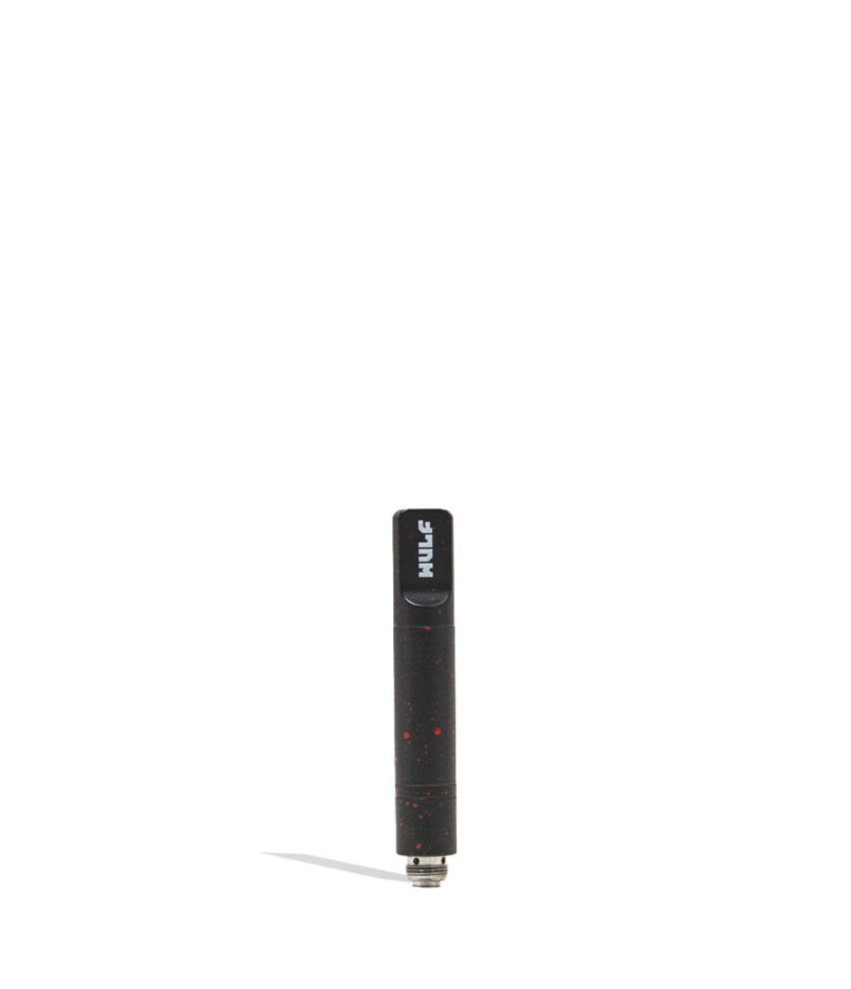 Black Red Spatter Wulf Mods UNI Pro Max Concentrate Kit Concentrate Tank  Front View on White Background