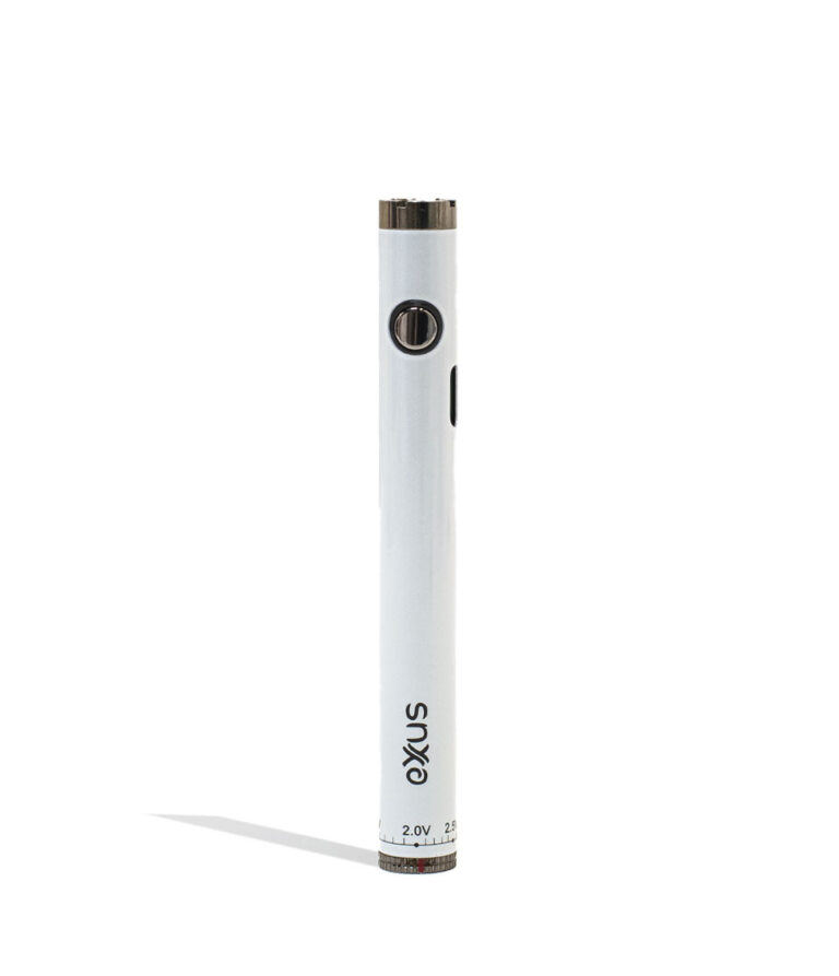 Pearl Exxus Vape Twistr 2.0 510 Thread Battery Front View on White Background