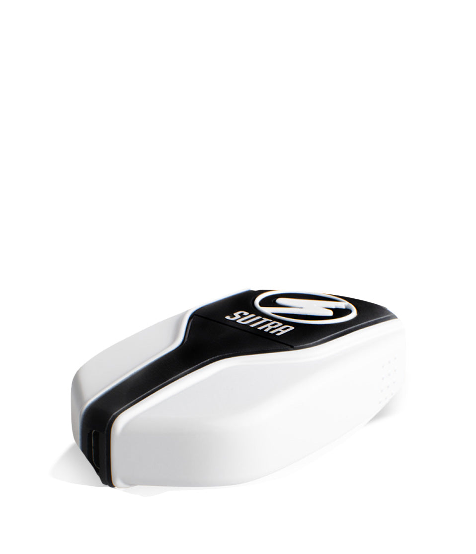 White charging port Sutra Vape Squeeze 510 Thread Battery on white studio color