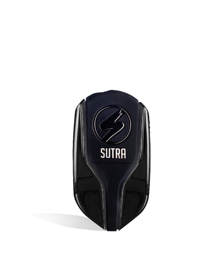 Black front Sutra Vape Squeeze 510 Thread Battery on white studio color