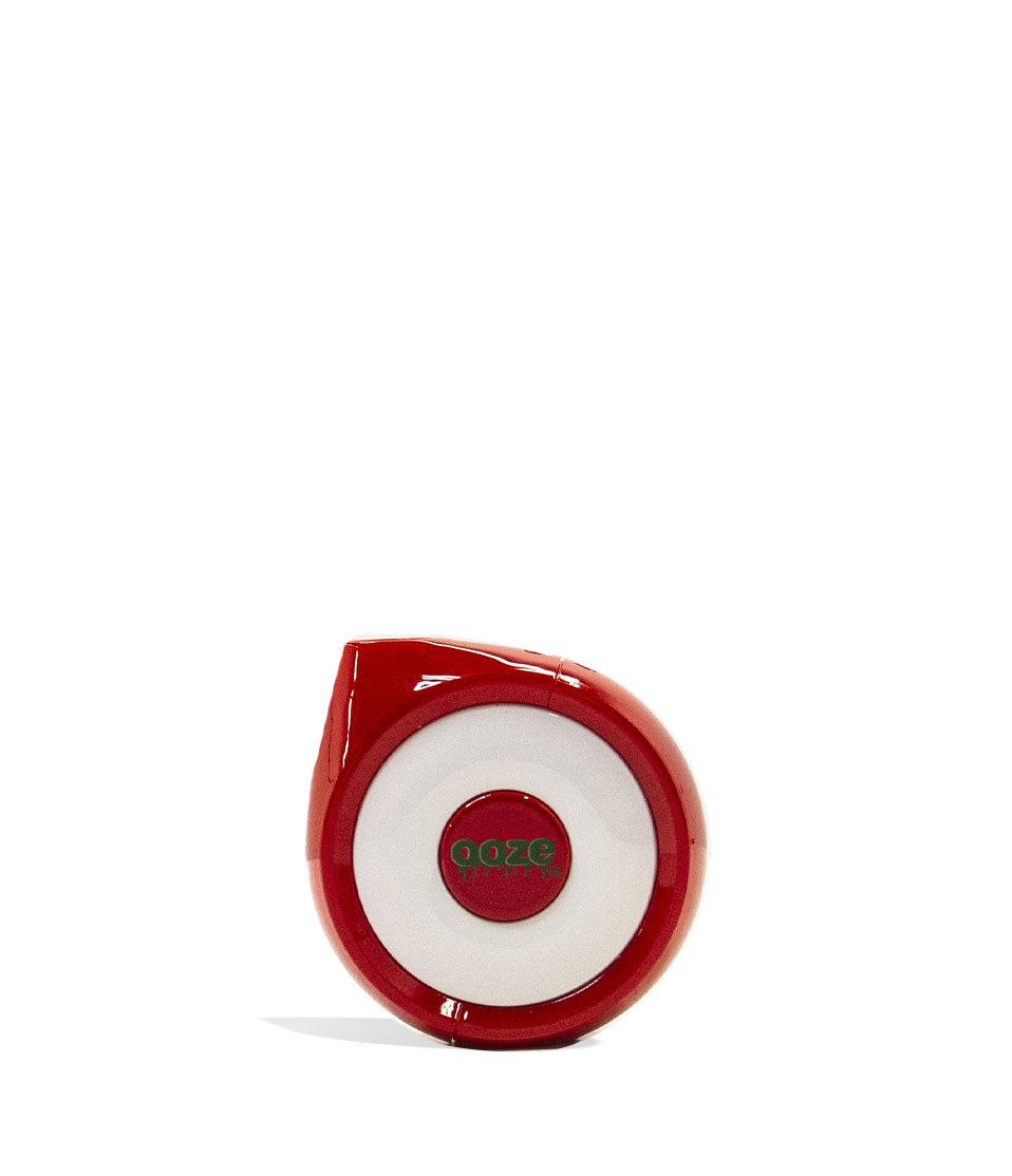 Ruby Red Ooze Moves 510 Thread Battery and Wireless Speaker Front View on White Background
