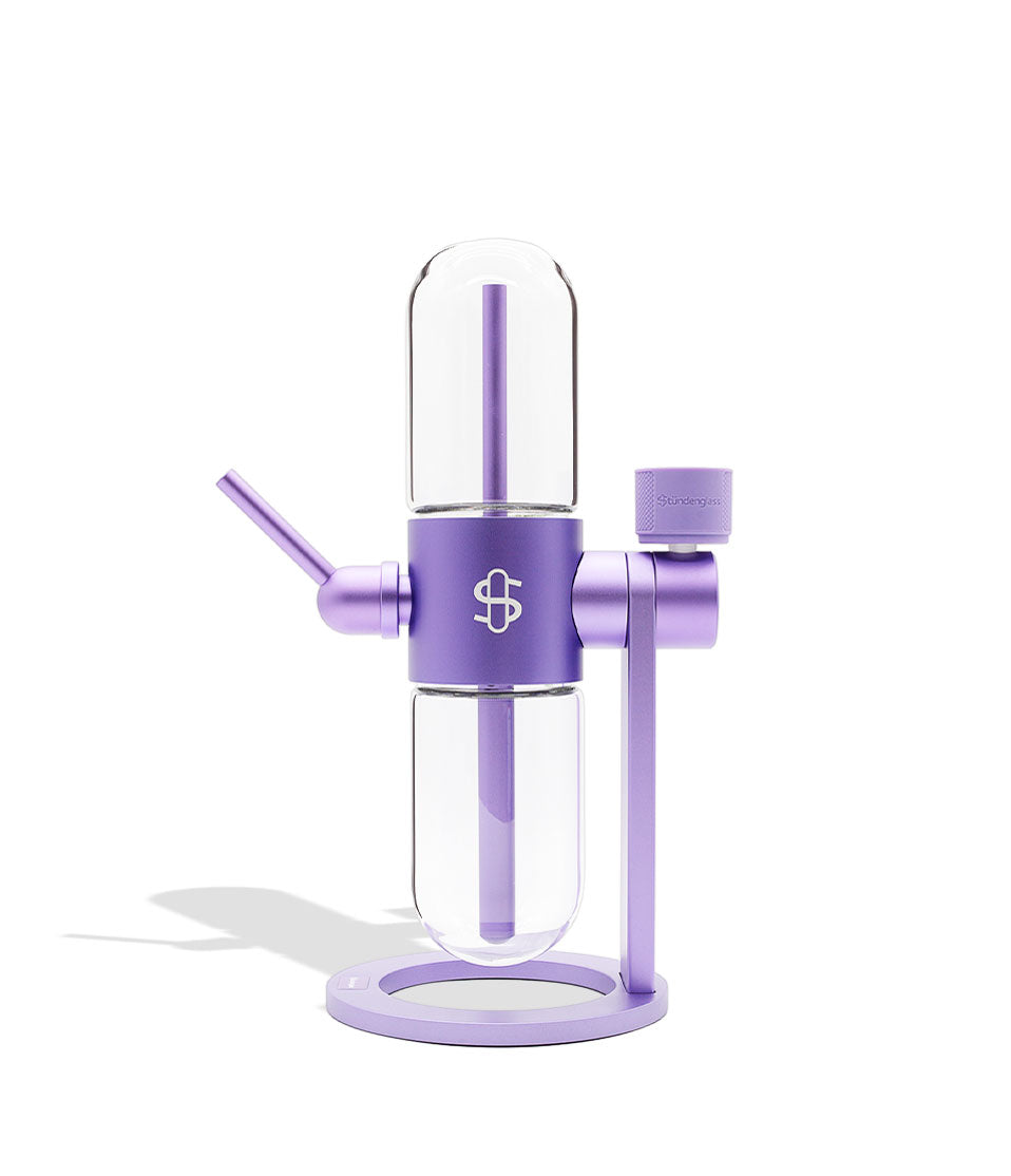 Stündenglass Gravity Infuser Violet Purple front view on white background