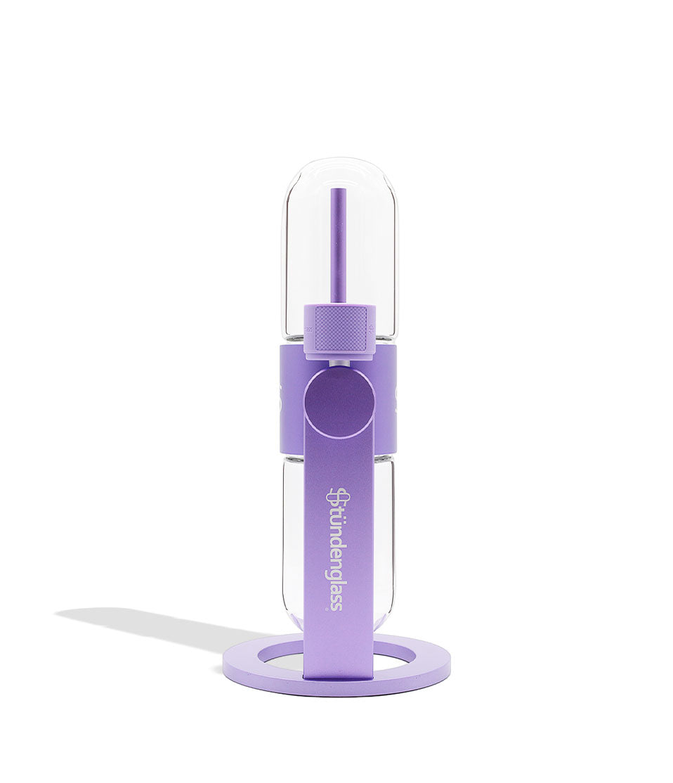 Stündenglass Gravity Infuser Violet Purple side view on white background