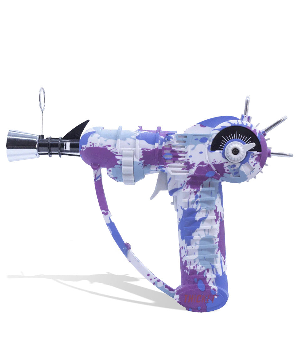 Thicket Spaceout Ray Gun butane torch in splatter camo, front view