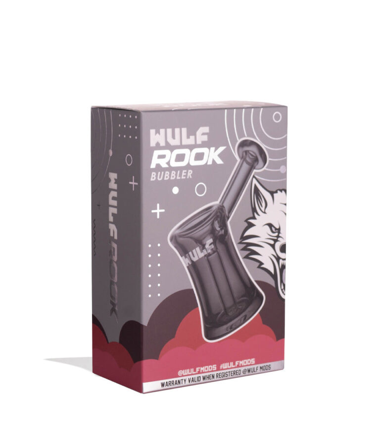 Smoke box Wulf Mods Rook Bubbler on white background