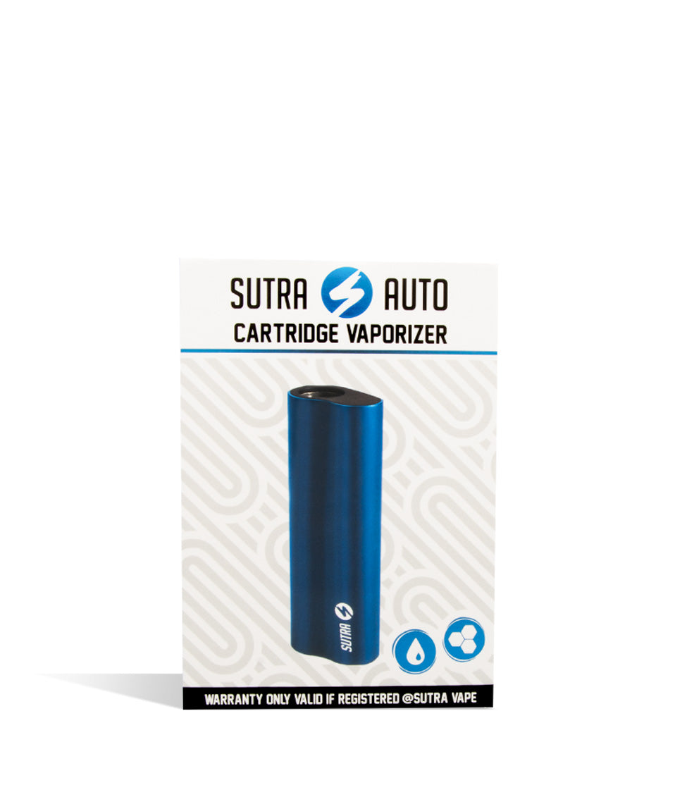 Blue packaging Sutra Vape Auto 510 Thread Battery on white background