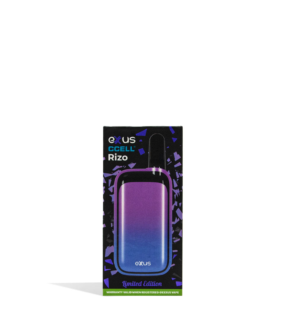 Nebula packaging Exxus Vape Rizo 510 Thread Battery on White Background