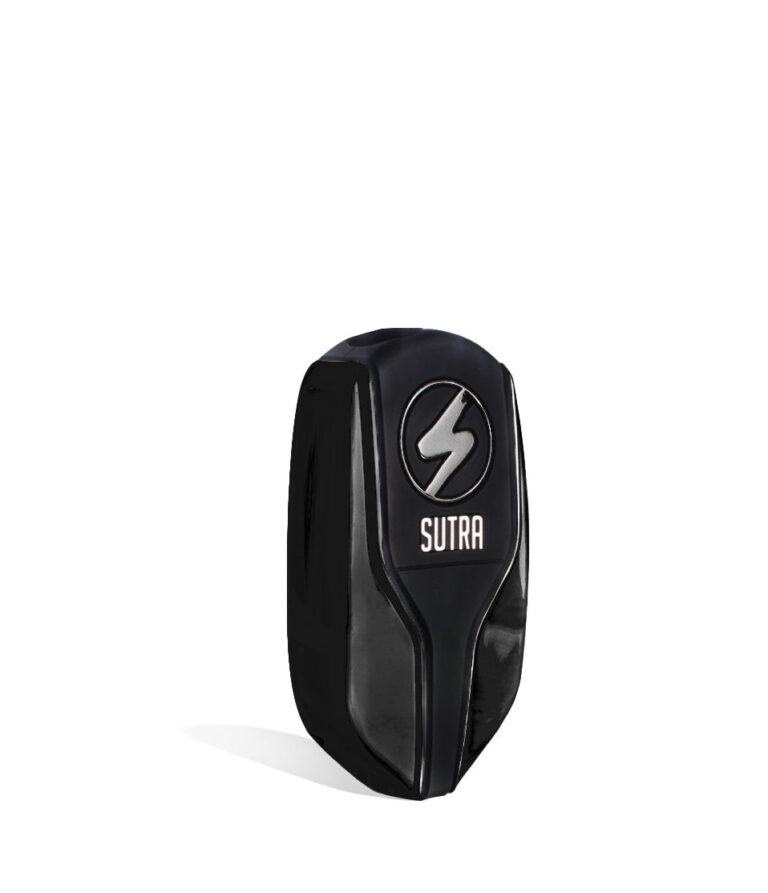 Side black Sutra Vape Squeeze 510 Thread Battery on white studio color