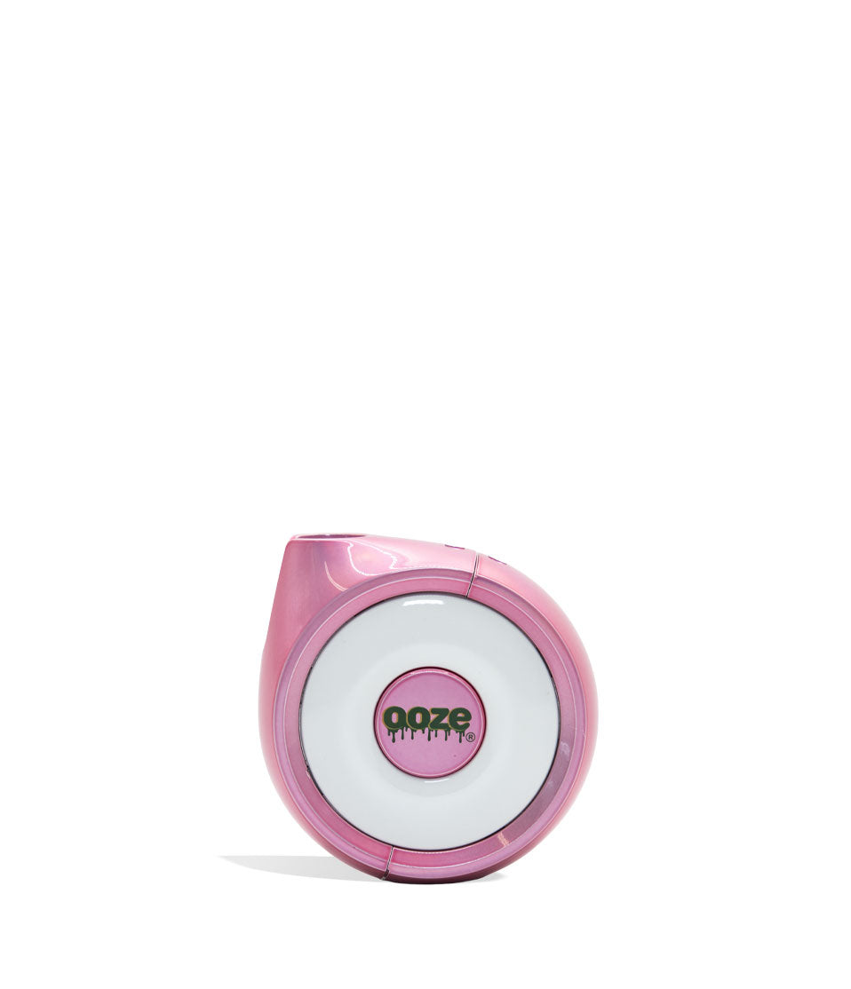 Ice pink Ooze Moves 510 Thread Battery and Wireless Speaker Front View on White Background