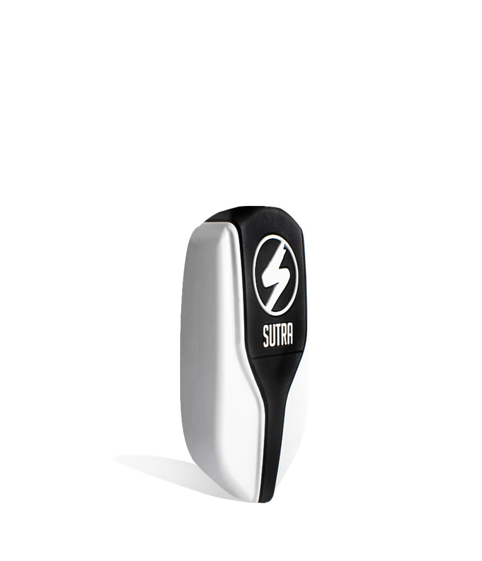 White side Sutra Vape Squeeze 510 Thread Battery on white studio color