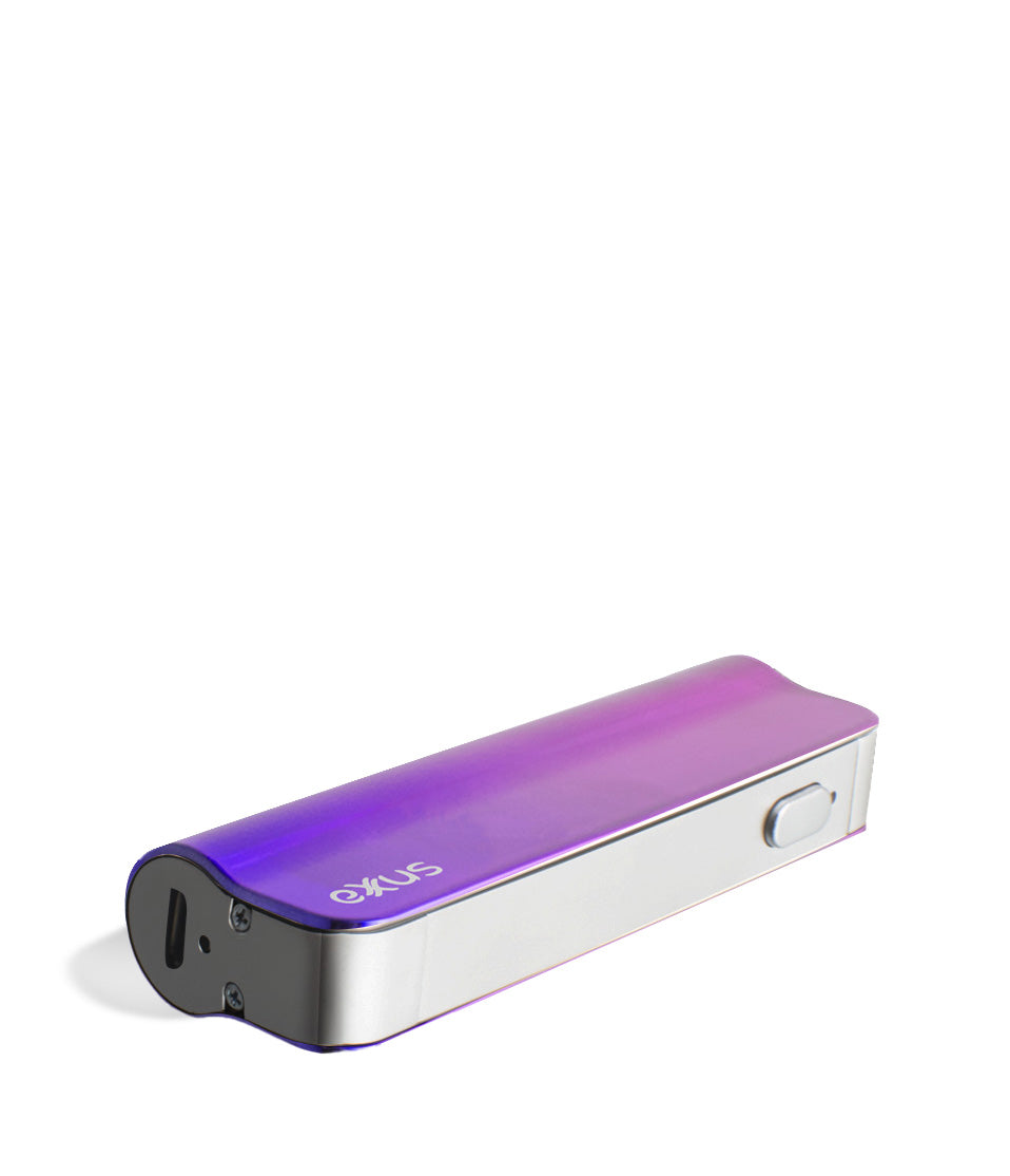 Rogue charging port Exxus Vape Snap VV 510 Thread Battery on white studio background