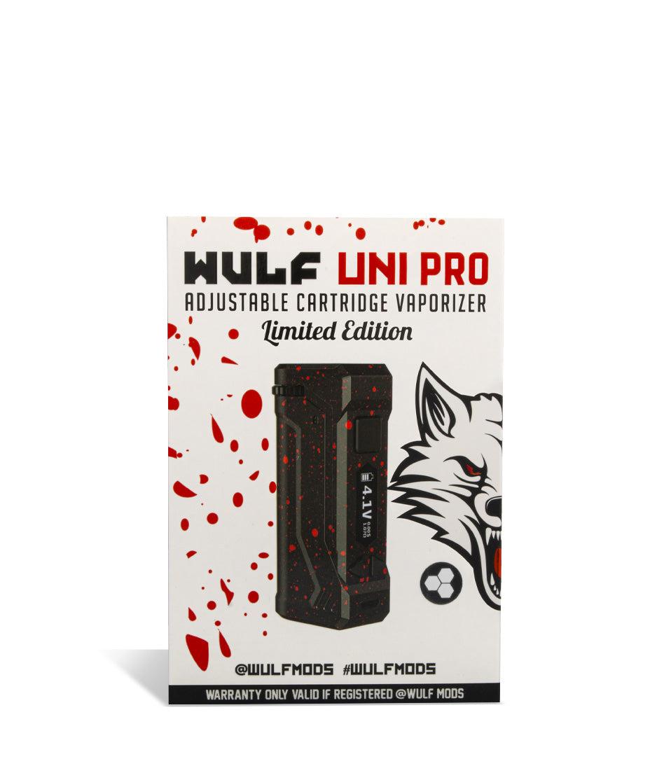 BRSP Packaging Wulf Mods UNI Pro Adjustable 510 Thread Battery on white background