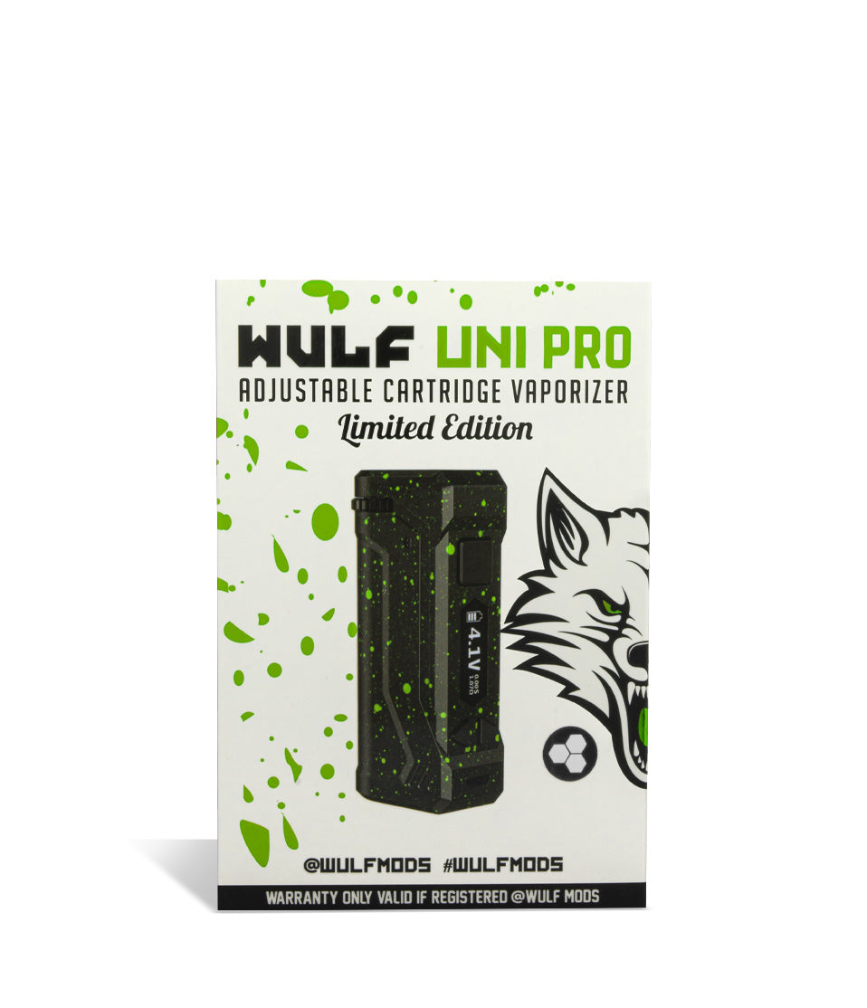 BGSP Packaging Wulf Mods UNI Pro Adjustable 510 Thread Battery on white background