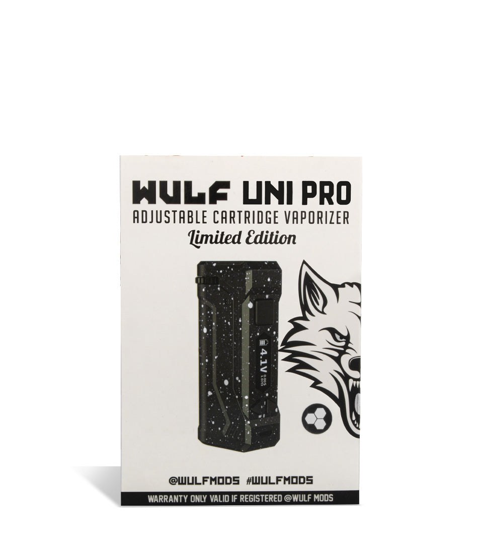BWSP Packaging Wulf Mods UNI Pro Adjustable 510 Thread Battery on white background