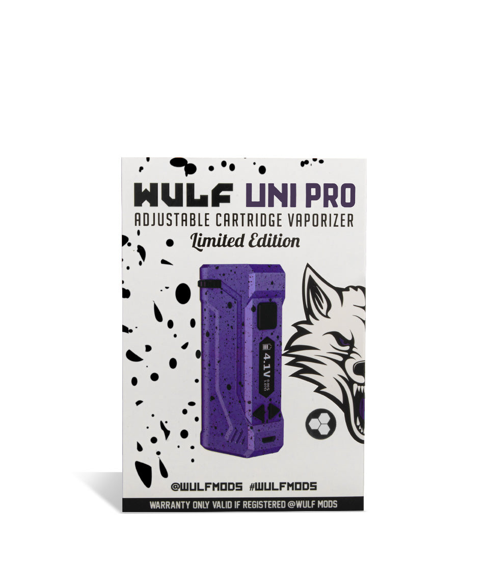 PBSP Packaging Wulf Mods UNI Pro Adjustable 510 Thread Battery on white background