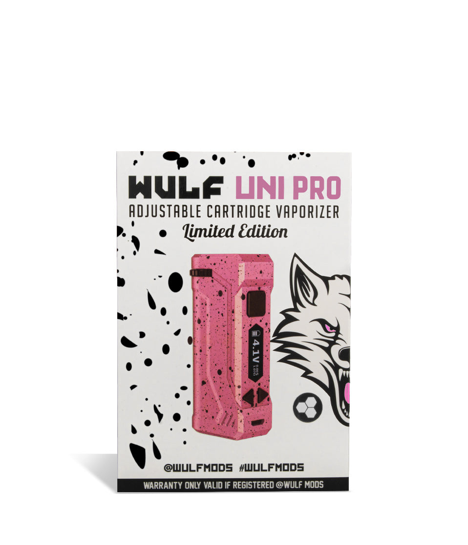 PKSP Packaging Wulf Mods UNI Pro Adjustable 510 Thread Battery on white background