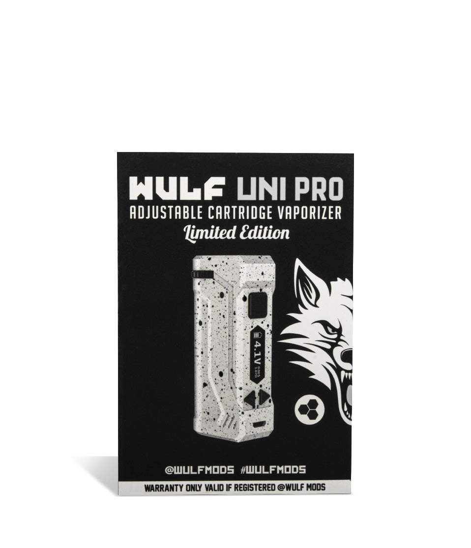WBSP Packaging Wulf Mods UNI Pro Adjustable 510 Thread Battery on white background
