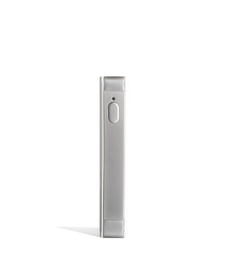 Pearl front Exxus Vape Snap VV 510 Thread Battery on white studio background