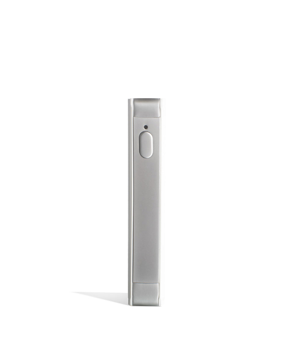 Pearl front Exxus Vape Snap VV 510 Thread Battery on white studio background