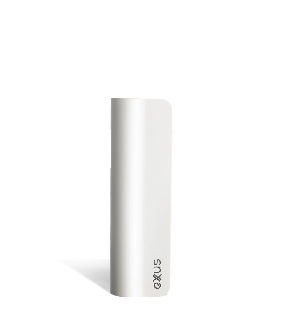 Pearl side Exxus Vape Snap VV 510 Thread Battery on white studio background