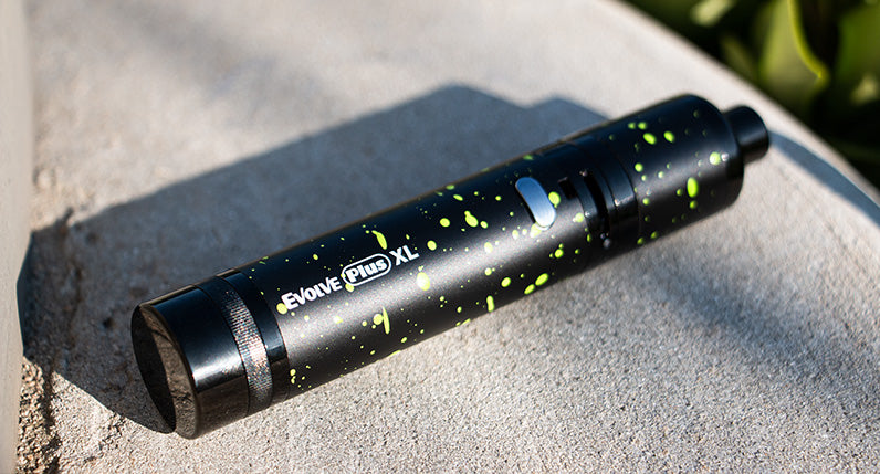 Wulf Evolve Plus XL laying down outside on concrete floor