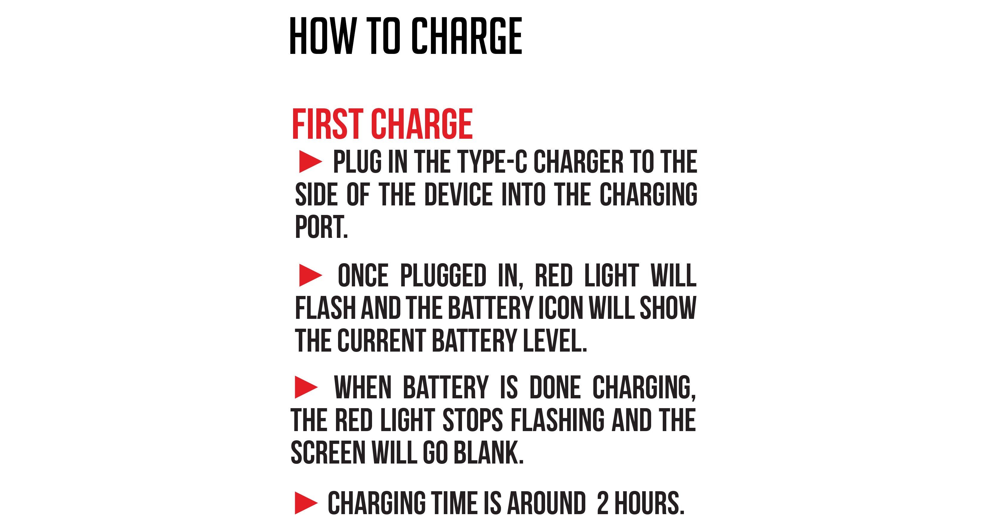 how to charge Wulf Orbit 2.0