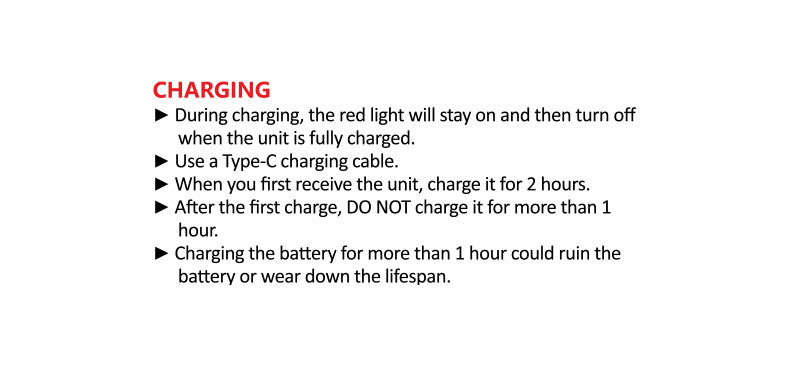 Charging the Wulf Flat Mini