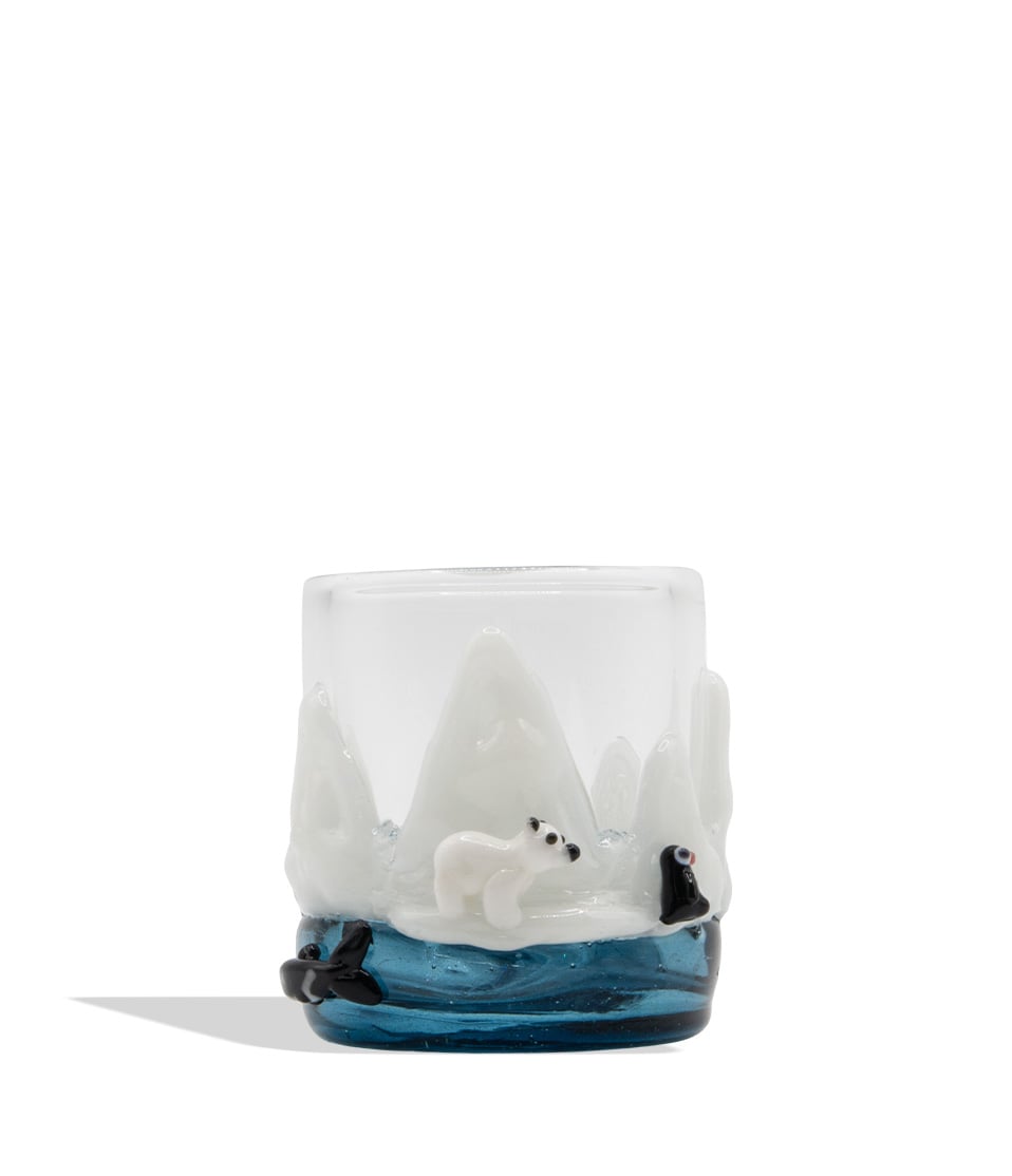 Empire Glassworks Avenge the Arctic Puffco Proxy Core Attachment bottom back view
