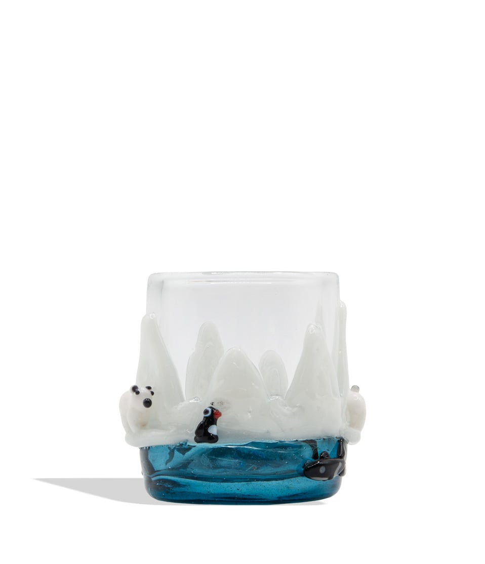 Empire Glassworks Avenge the Arctic Puffco Proxy Core Attachment bottom front view