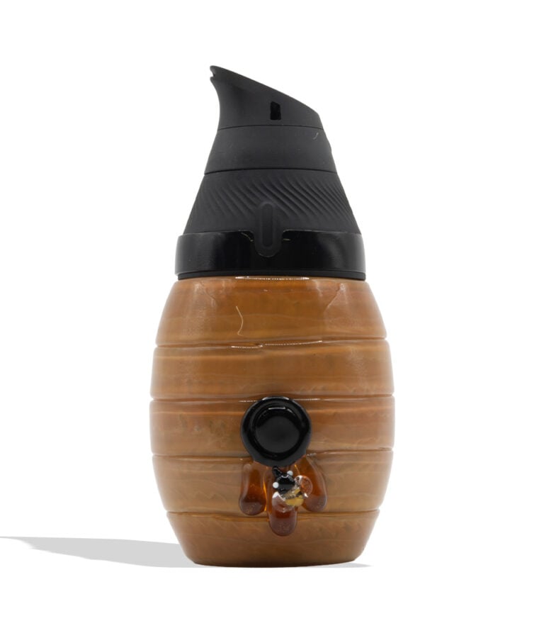 Empire Glassworks Beehive Puffco Proxy Core Attachment bottom front view attached