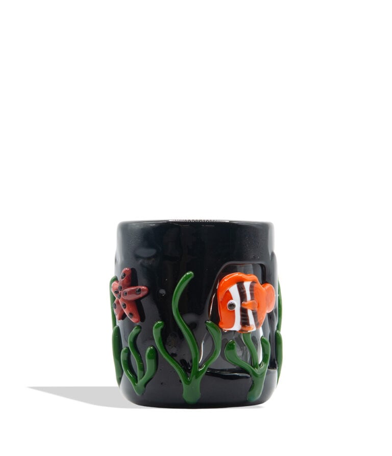 Empire Glassworks Under the Sea Puffco Proxy Core Attachment bottom front view