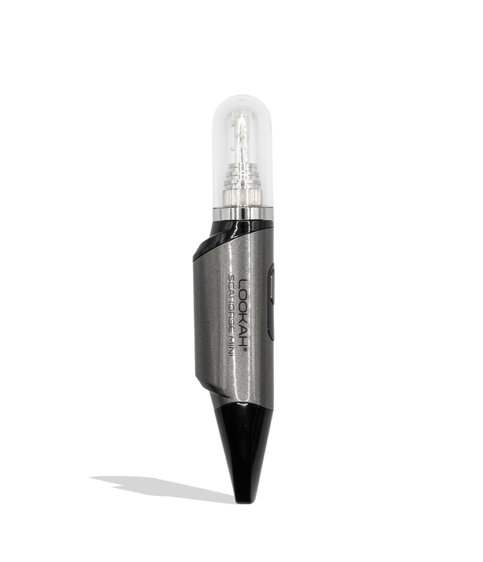 Lookah Seahorse Mini Electric Nectar Collector Grey on white background