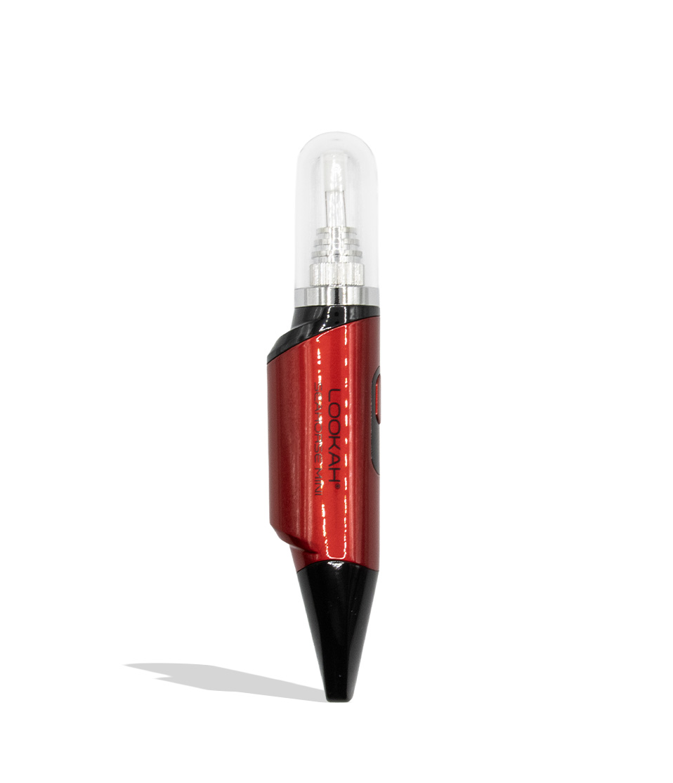 Lookah Seahorse Mini Electric Nectar Collector Red on white background