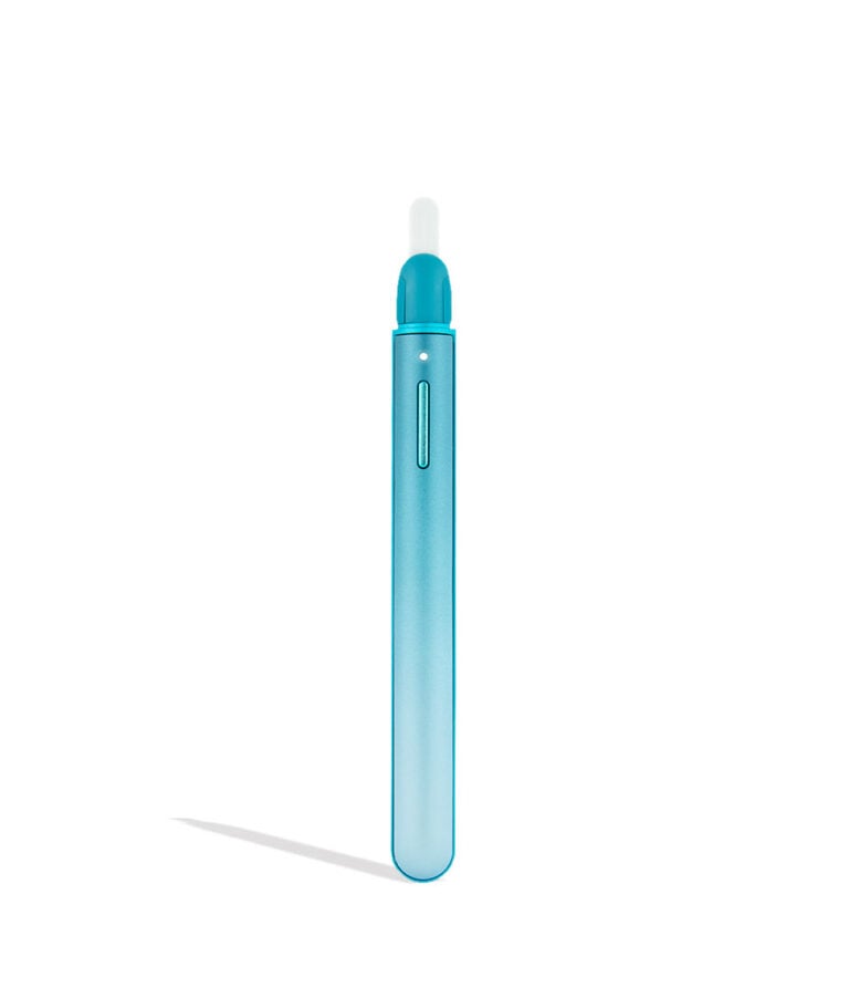 Puffco Limited Edition Glacier Hot Knife opened on white background