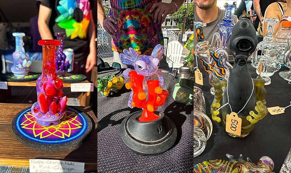 Custom Glass attachments from Puffcon