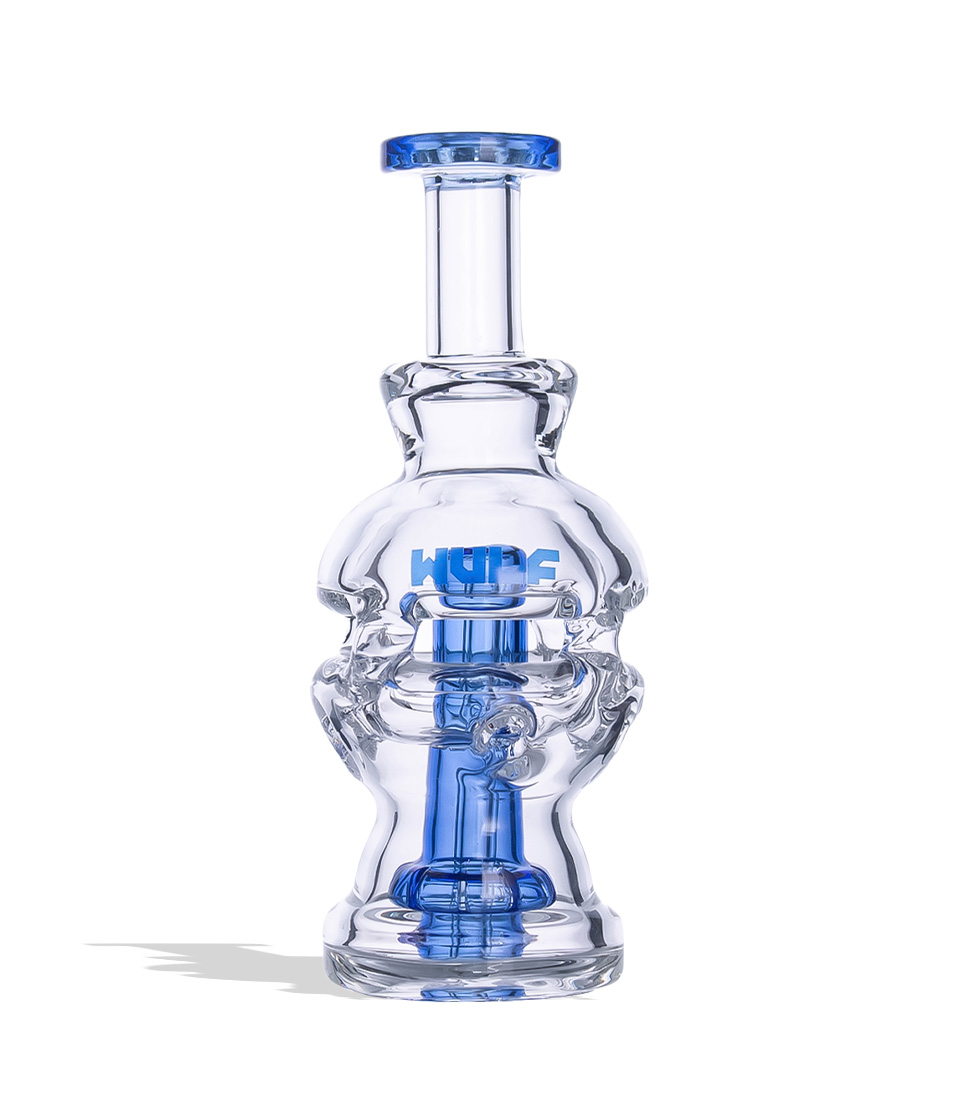 Blue Wulf Mods Echo Puffco Peak Top front view on white background