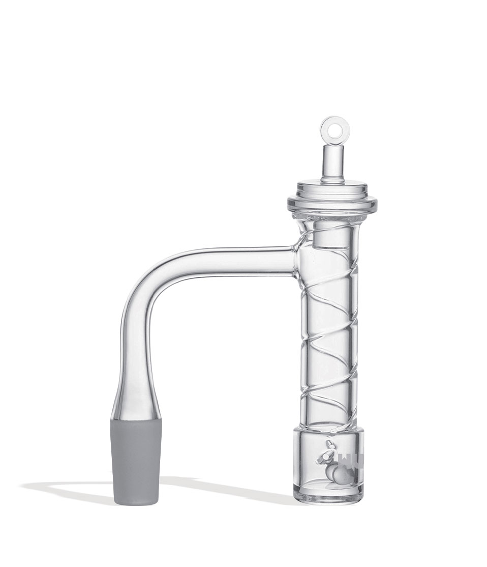 Wulf Mods Zipper 14mm Quartz Banger front view on white background